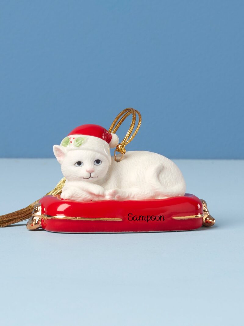 Personalized Cat Ornament